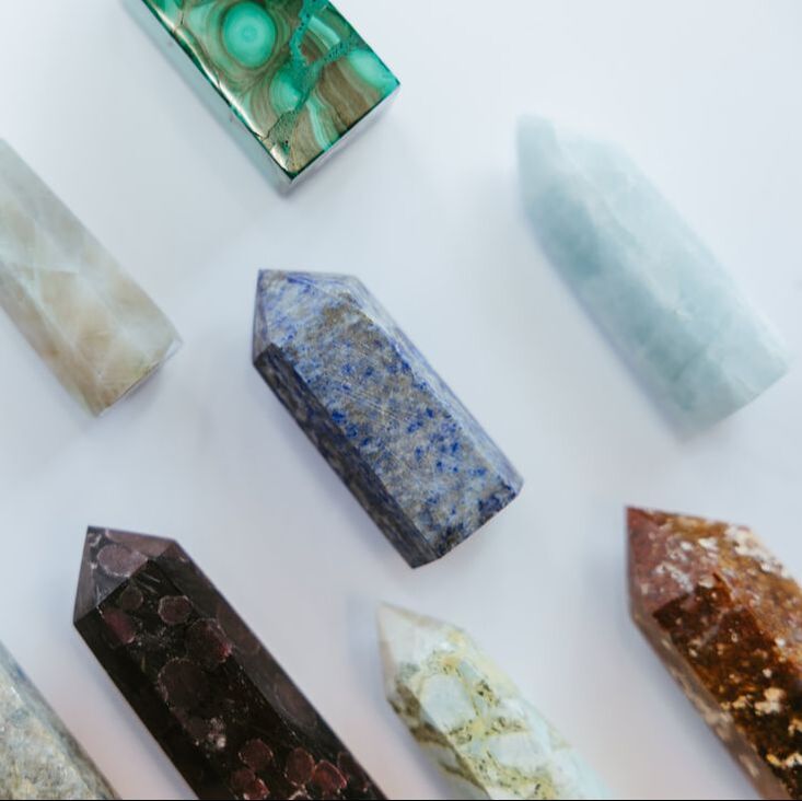Palm Stone Crystals for sale in draper utah. Palm stones are smooth, polished crystals designed to fit comfortably in the palm of your hand. Their shape allows for easy connection with the stone’s energy, making them perfect for meditation, stress relief, and grounding. Holding a palm stone can help calm the mind, balance emotions, and deepen spiritual awareness. Whether used for intention setting or simply as a soothing companion, these crystals are a powerful tool for personal healing and growth.​